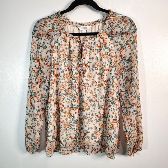 Career & Casual BOHO Floral Blouses BUNDLE XS Women's Long Sleeve MIXED LOT - Picture 2 of 9